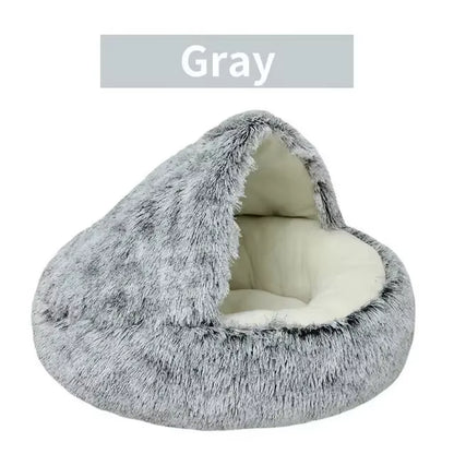 Le cocon douillet 2-en-1 pour chat et chien : offrez à vos compagnons à quatre pattes le sommeil dont ils rêvent ! 🐾💤